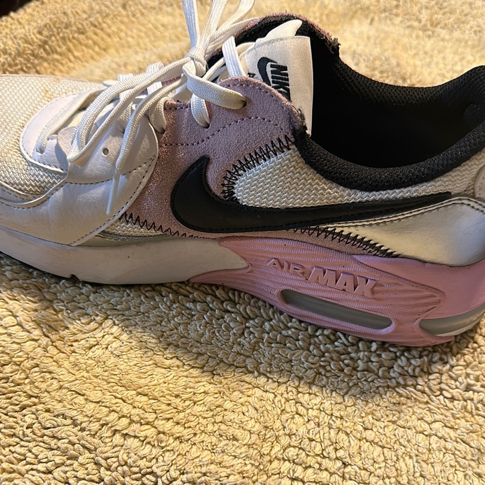 Nike Women's Air Max Sneakers - White and Pink - Picture 12 of 14